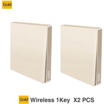 Interruptor Inteligente de Luz Aqara D1 con Control Remoto ZigBee y Wifi, Compatible con Gateway 3 Hub, HomeKit y Mi Home