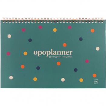 Organizador Semanal Opoplanner verde