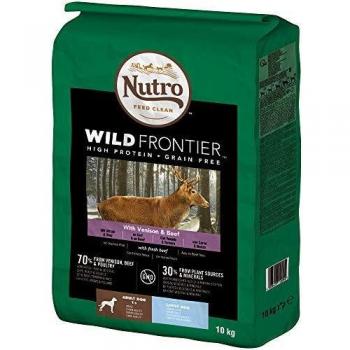 NUTRO Wild Frontier Perros Adultos Razas Grandes, VENADO Y Ternera, 10 kg