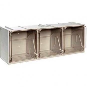 Cajonera Modular Cristal Box 3 Cajones 60x20x21.5 cm