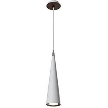 Lámpara Colgante de Techo Slim Blanca Nevill, 1 Luz, GU10