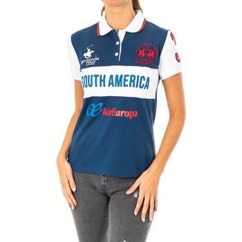 La Martina Polo manga corta con cuello de solapa 2WP165 mujer