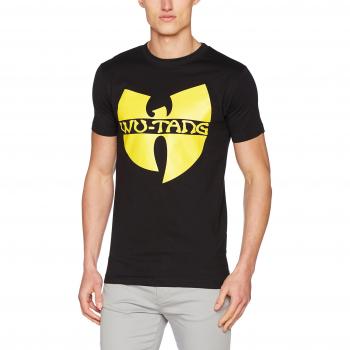 Wu-Tang Clan Logo Black T-Shirt - 100% Cotton, XL