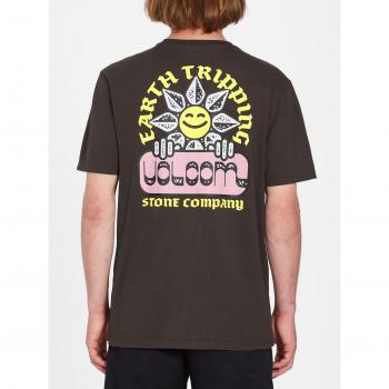 Camiseta Volcom Gardener Negro - RINSED BLACK