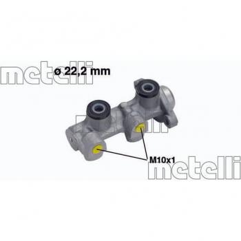 Cilindro maestro de freno METELLI 05-0511, tipo: cilindro principal de freno, características: diseño específico para vehículos, fabricación en materiales de alta calidad para asegurar durabilidad y rendimiento óptimo, compatible con