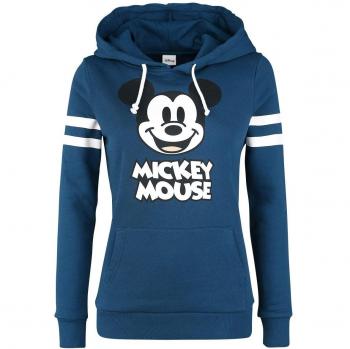 Micky & Minnie Stripes Jersey con Capucha Mujer Azul XXL
