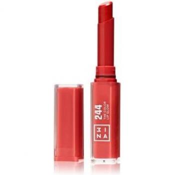 3INA The Color Lip Glow Barra De Labios Hidratante Con Brillo Tono 244 - Classic, Brilliant Red 1,6 G