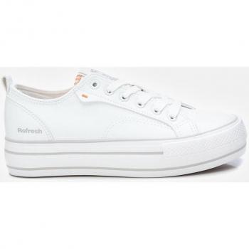 Zapatillas Deportivas Refresh 171366 para Mujer en Blanco con Cierre de Cordón