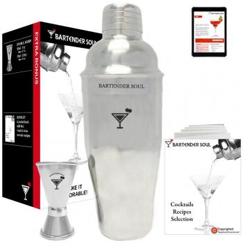Coctelera Profesional de BARTENDER SOUL