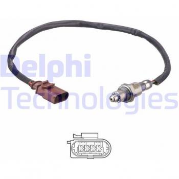 Sonda Lambda DELPHI ES21155-12B1, tipo de producto: sensor lambda, características: fabricada por Delphi, diseño específico para medición de gases en el sistema de escape, compatible con diversos modelos de vehículos, alta precisión
