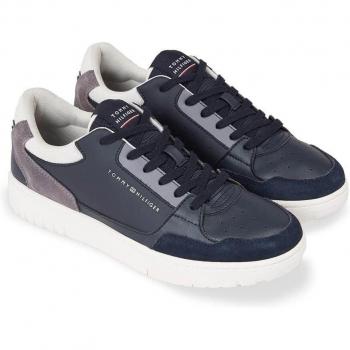 Tommy Hilfiger Men's Basket Core Trainers - Desert Sky - Size 10 US