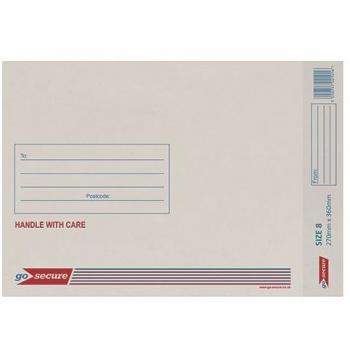 GoSecure PB02134 Bubble Lined Envelope - White