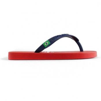 Chanclas Clásica Combi Brasil NL KID para niños, ideales para la playa con suela de goma