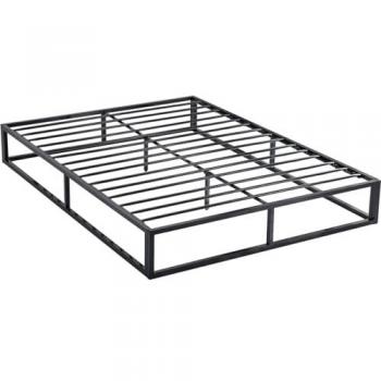 Somier de metal 140 x 190 - Negro