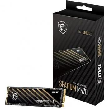 MSI HD M2 SSD 1TB PCIE4 SPATIUM M470