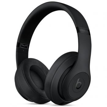 Auriculares Beats Studio3 de Dr. Dre, Binaural Diadema, Alámbrico/Inalámbrico, Negro Mate con Cancelación de Ruido