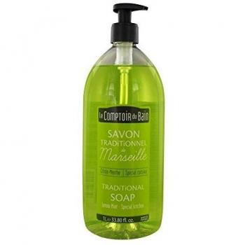 Savon liquide de marseille menthe citron 1l