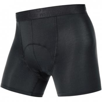 GORE BIKE WEAR Base Layer Funcional+ - Calzoncillo bóxer de ciclismo para hombre, color negro, talla XL
