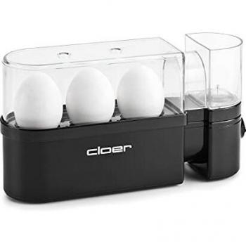 Cloer 6020 Hervidor de huevos, 300 W, 230 V, Negro