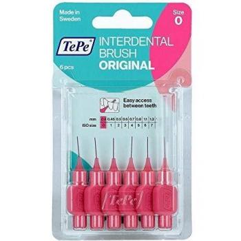 TePe Interdental Brushes 0.4mm Pink - Pack of 6