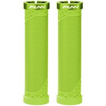 Funn Hilt Lock-On Green Handlebar Grips 130mm