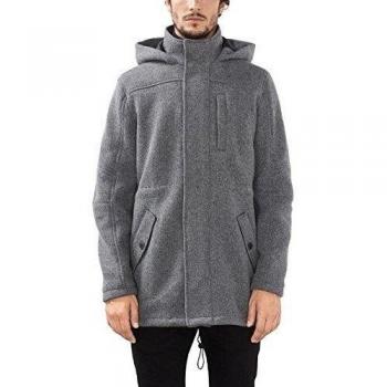edc by ESPRIT 106CC2G011, Abrigo Hombre, Gris