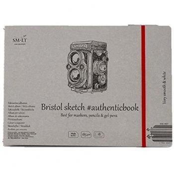 Cuaderno de Dibujo SM-LT Bristol 24,5x17,6cm 18 Hojas 185 gsm