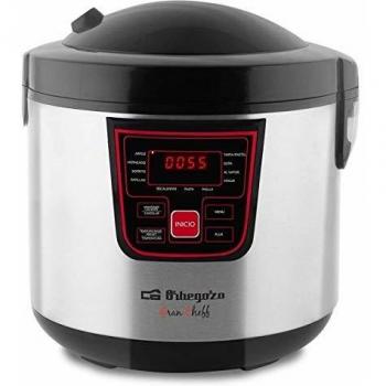 Orbegozo MCP 6000 - Máquina de cocinar programable, 11 programas, pantalla LCD, 5 L de capacidad, temporizador, recetario