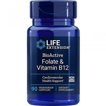 BioActive Folate & Vitamin B12 90 Vegetarian Capsules