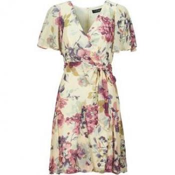 Vestido corto de flores Lauren Ralph Lauren modelo Wandella
