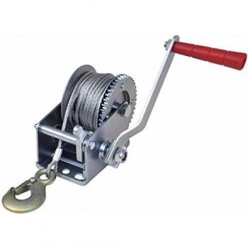 vidaXL Cabrestante Manual de Arrastre Tracción Camioneta Remolque Hierro 544kg