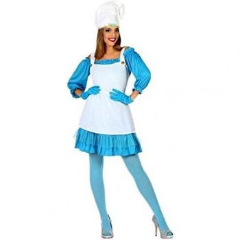 Disfraz de Duende Azul para Mujer Talla M/L