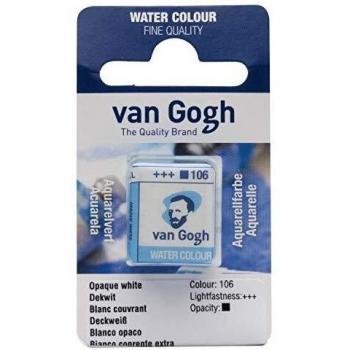 Van Gogh Watercolor Half Pan White Extra Opaq