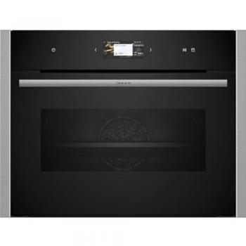 Neff C24FS31N0 - Horno combinado de vapor integrado 47l 60cm A+ Ecoclean negro