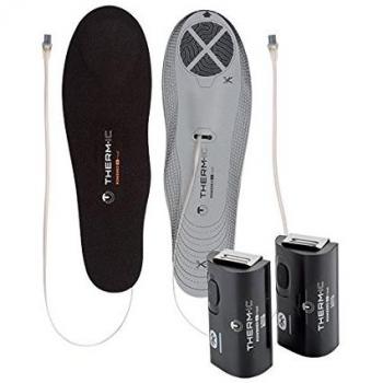 Set de plantillas calefactadas Therm-ic Heat Flat con batería Bluetooth C-Pack 1300 B negro