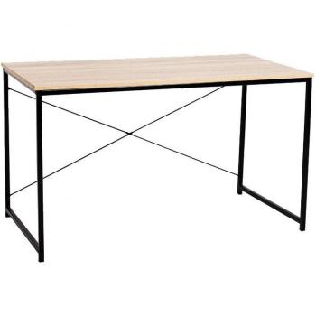 Escritorio Dek 140 cm - Elegante y Funcional Escritorio de Madera en Color Negro