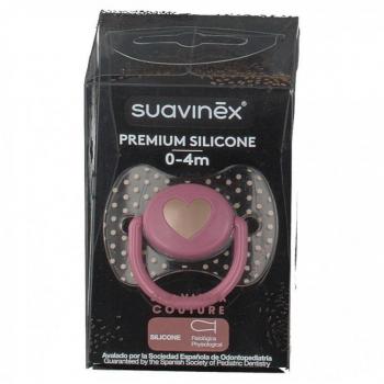 Chupete Suavinex Silicona Fisiológico Premium 0-6M