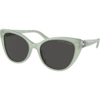 Ralph Lauren RL8215BU Women's Cat Eye Sunglasses Green