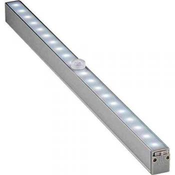Lámpara LED de encastre con detector de movimiento, 160 lúmenes, luz fría (6500K), ideal para armarios y espacios reducidos