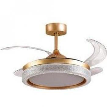 Ventilador de techo Acanto Bel Air 72W aspas retráctiles mando a distancia Ø108 cm
