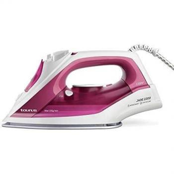 Taurus Jade Plancha, Golpe 130g/Min, Cerámica, Vapor Continuo 30g/Min, Función Spray, Multicolor, 2200 W, Suela Titanium, plástico