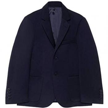 Hackett London Wool Suit Jkt Y Chaqueta, 595NAVY, Y09 para Niños