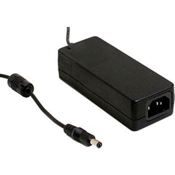 Adaptador AC/DC MEAN WELL GST60A24-P1J, 90 → 264V AC, 24V DC, 1 salida, 2.5A, 60W