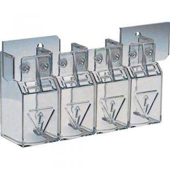 HZC214 - Cover for low-voltage switchgear HZC214, 4-pole terminal covers by HAGER