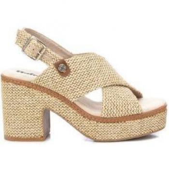 Sandalia de mujer Refresh 171790 beige con hebilla