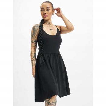 Urban Classics Women's Black Spaghetti Strap Mini Dress S to L