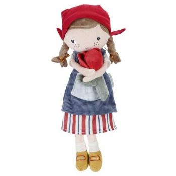 Muñeca Rosa Granjera Blandita Little Dutch