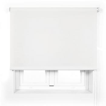 Estor Enrollable Translúcido Premium a Medida 65x240 cm - Color Blanco Roto - Diseño Elegante y Práctico