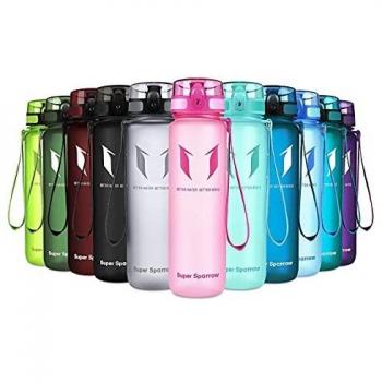 Super Sparrow Botella de Agua Deportiva -350ml & 500ml & 1000ml - Sin BPA