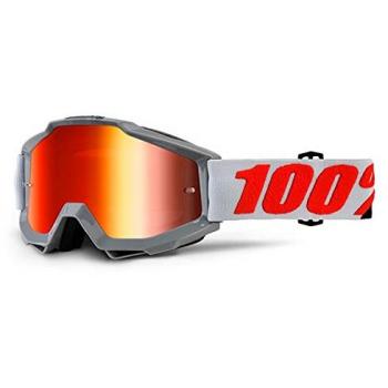 Inconnu 100% Accuri Solberg máscara de Bicicleta de montaña Unisex, Gris